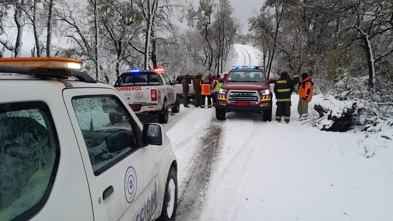 Éxito en rescate de 4 excursionistas en cordillera de Romeral
