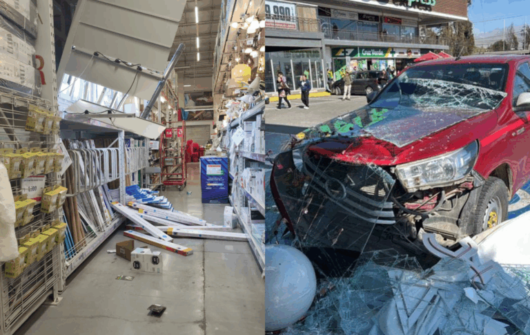 (FOTOS) Fuerte sismo 6,4 remece el norte del país: SHOA descarta riesgo de tsunami en Chile