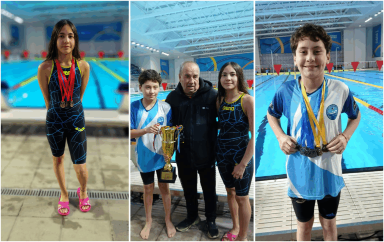 Destacada actuación del Club Natal de Talca en campeonato nacional de natación