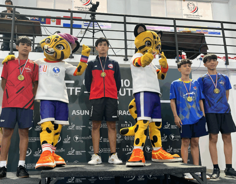 Joven talquino triunfa en el tenis de mesa: es el número 1 de Chile en su categoría