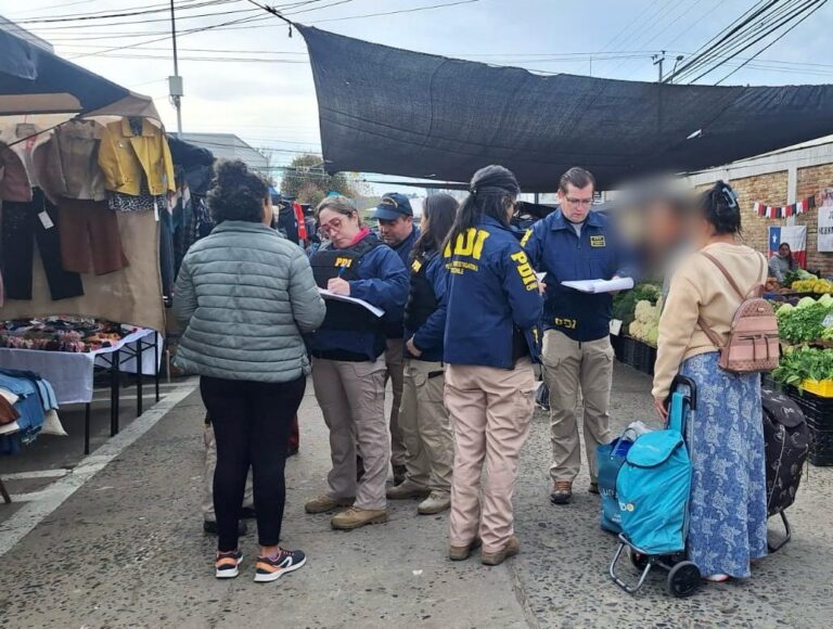 Fiscalización migratoria en Constitución deja seis extranjeros denunciados y uno con expulsión vigente