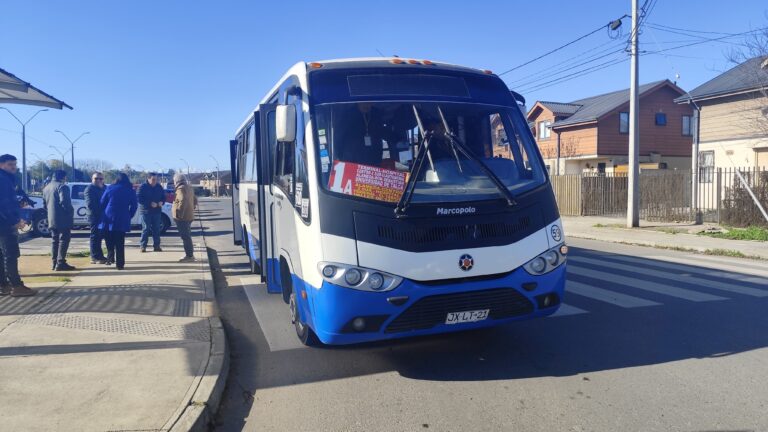 Línea 1A extiende su recorrido en Talca y beneficiará a más de 20 mil vecinos