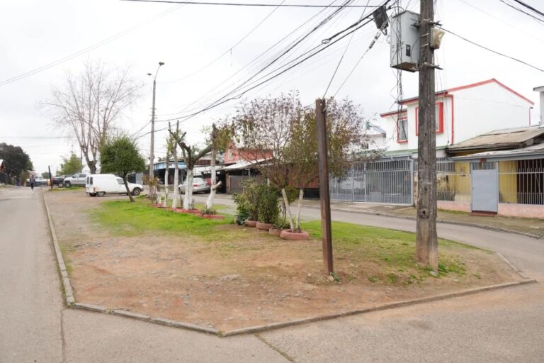 Talca avanza: Población Cancha Rayada tendrá nuevo bandejón central con más seguridad y áreas verdes