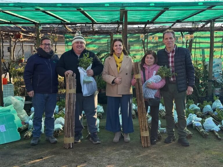 Agricultores maulinos reciben 1.200 quillayes nativos para impulsar arborización rural
