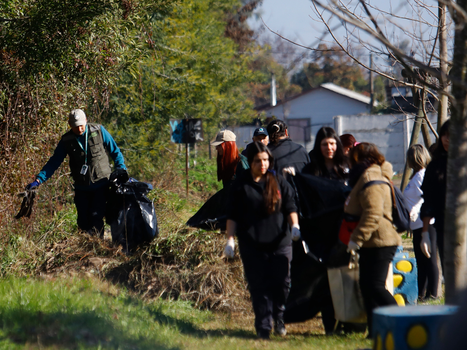 Vecinos de Sarmiento se unen por un barrio limpio