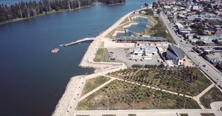 Parque de Mitigación Fluvial en Constitución cierra por alerta de tsunami