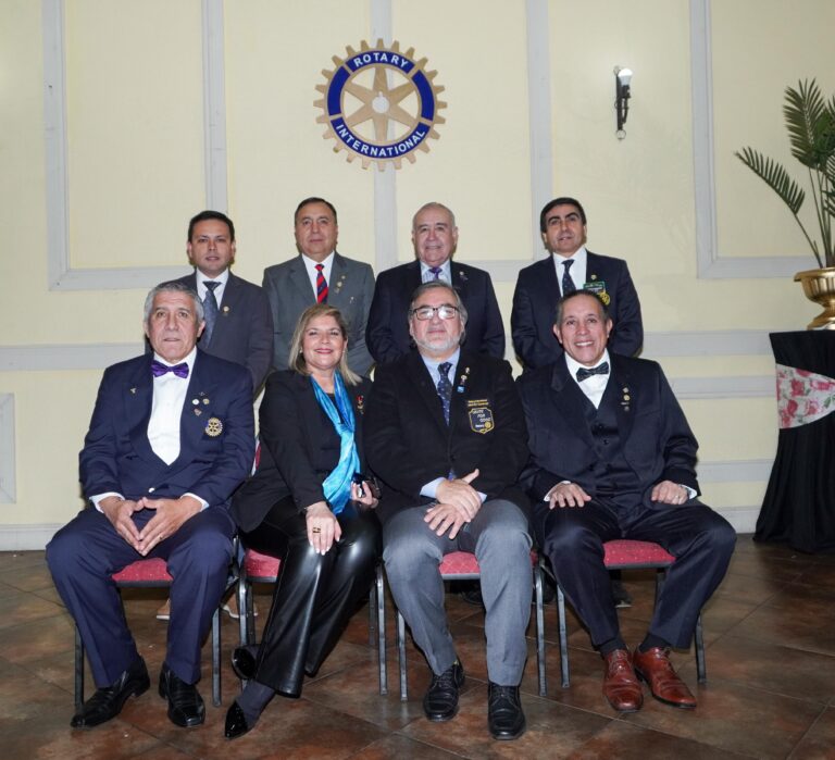 Rotary Club Talca realiza cambio de mando para el período 2025-2026