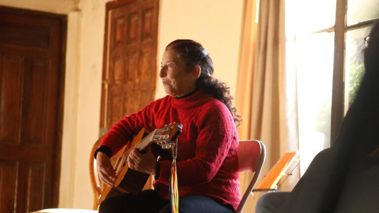 Peña folclórica en el Maule reúne apoyo para cantora campesina Cristina Donoso