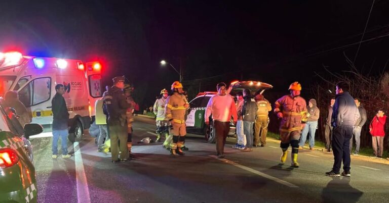 Fatal accidente en Río Claro: niña muere atropellada en sector Los Montes