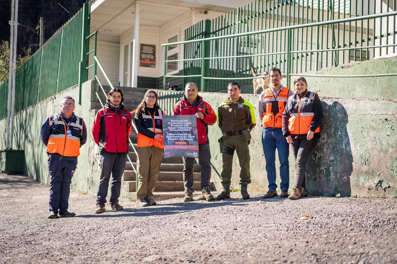 San Clemente se prepara ante actividad volcánica