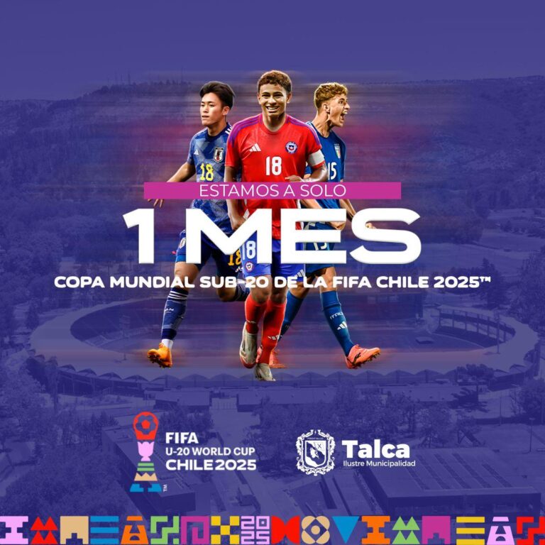 Talca cuenta regresiva: a un mes del Mundial Sub 20 de la FIFA 