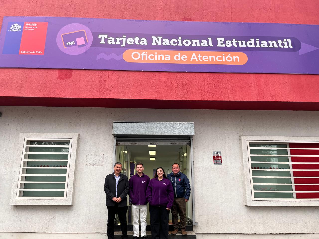 Junaeb expande red TNE a nivel nacional con nueva oficina en Talca