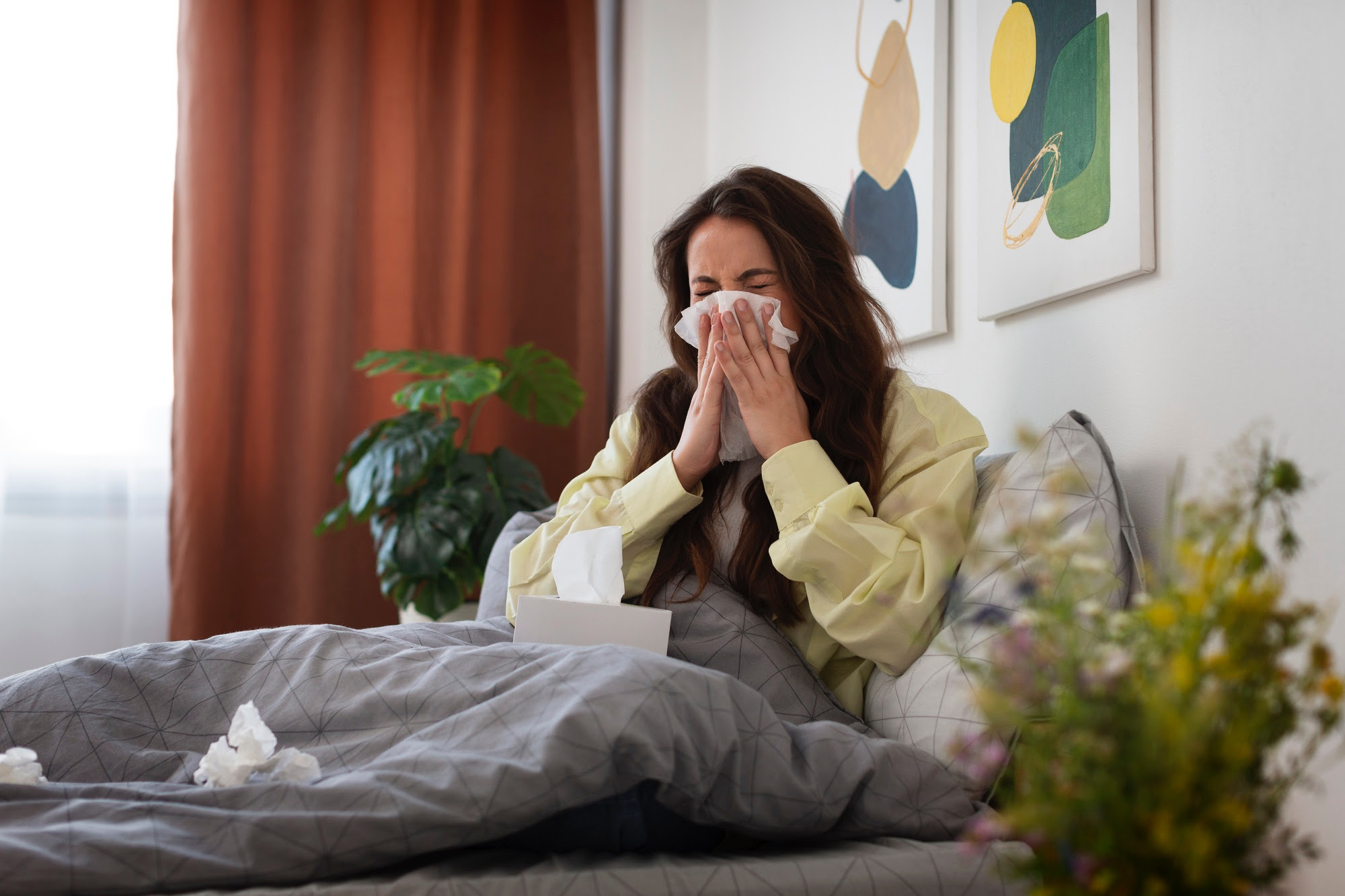 Alergia estacional: riesgo de infección respiratoria