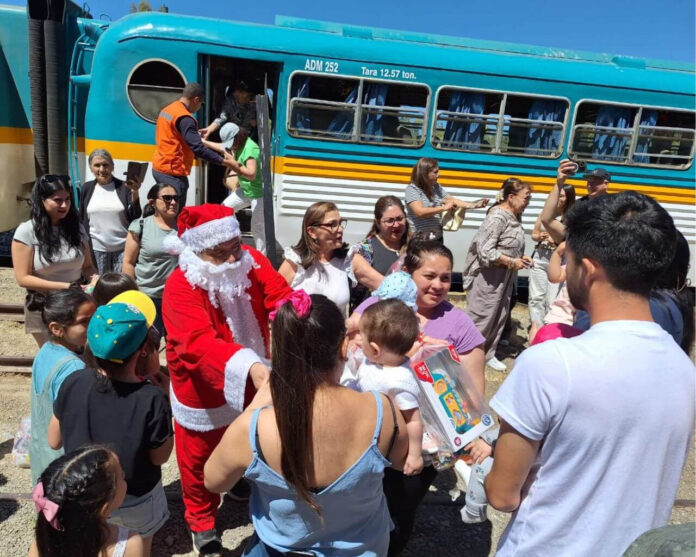 tren de navidad