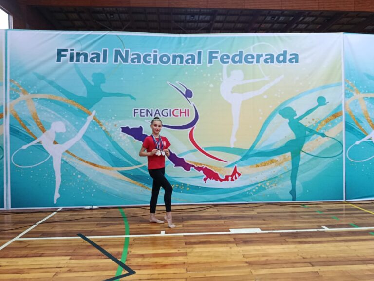 Joven gimnasta de Talca se posiciona entre las mejores de Chile en Pre Infantil A