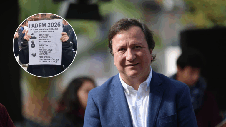 Alcalde de Talca se pronuncia antes de votación del PADEM 2026 en medio de tensión e incertidumbre