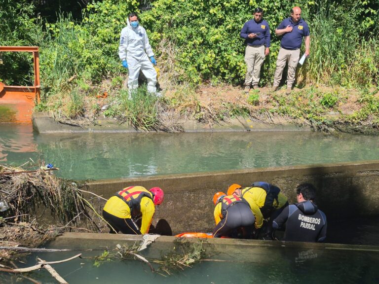 Investigan hallazgo de cadáver en canal fiscal de Parral: buscan establecer identidad y posible intervención de terceros