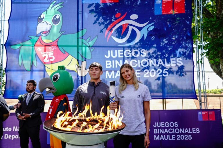 Se encendió la llama: más de 1.500 deportistas dan vida a los Juegos Binacionales Maule 2025