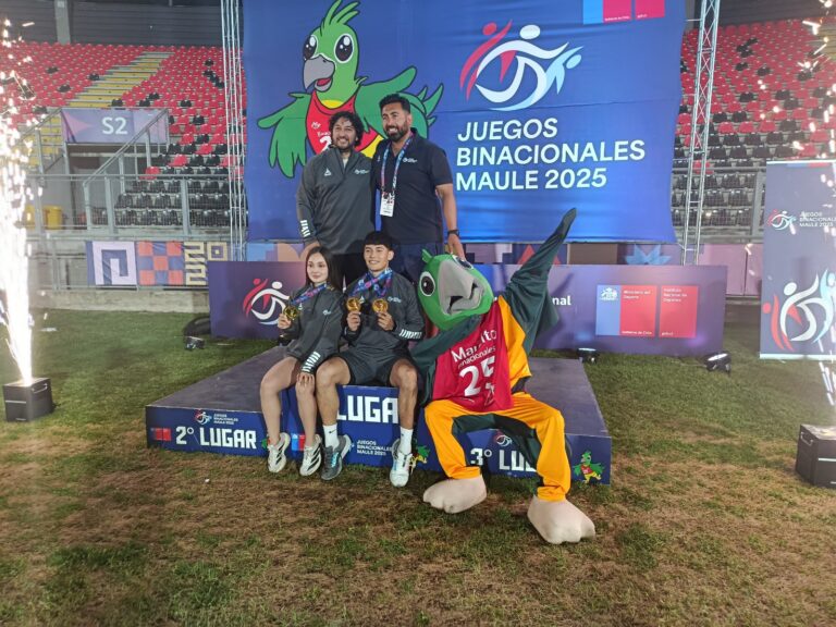 Orgullo maulino: el atletismo regional sigue sumando medallas en los Juegos Binacionales 2025