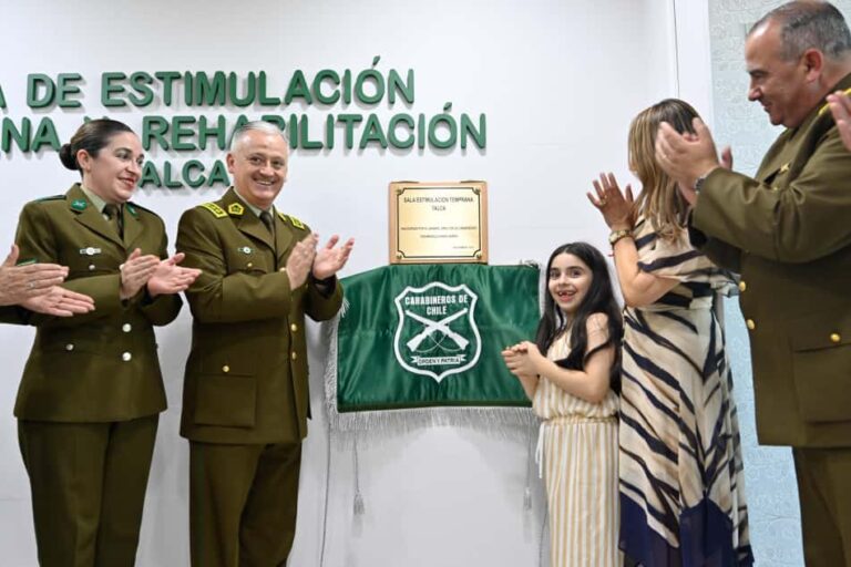 Carabineros inaugura nuevas Salas de Estimulación Temprana en Talca y Concepción