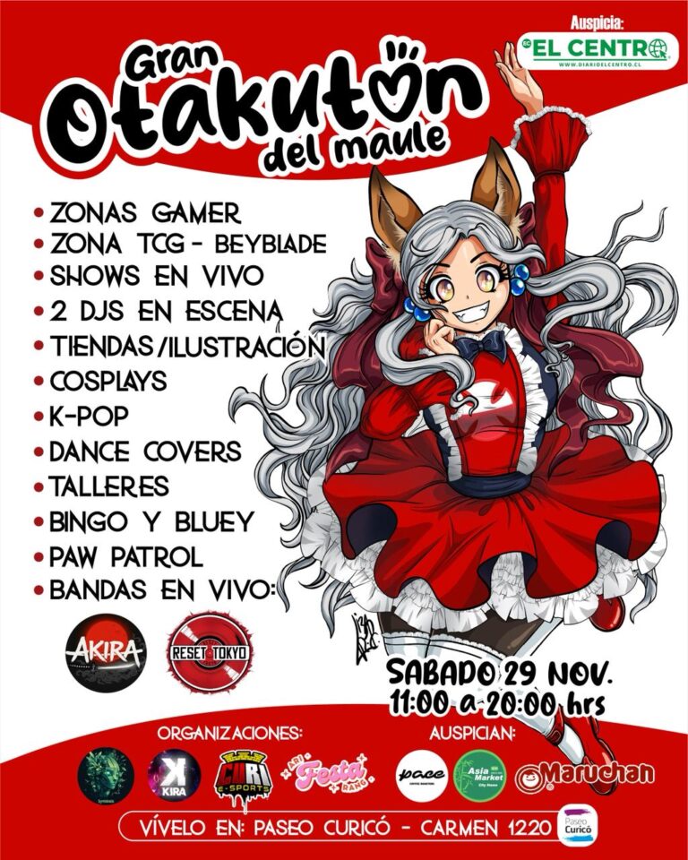 Cuatro comunas del Maule se unen en el mayor evento friki a beneficio de la Teletón