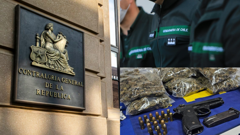 CGR alerta fallas críticas en cárceles, armas y control de drogas con riesgo directo para la seguridad pública