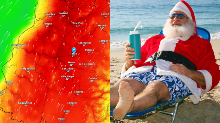 Navidad con altas temperaturas: pronostican intenso calor para el Maule y otras regiones de Chile