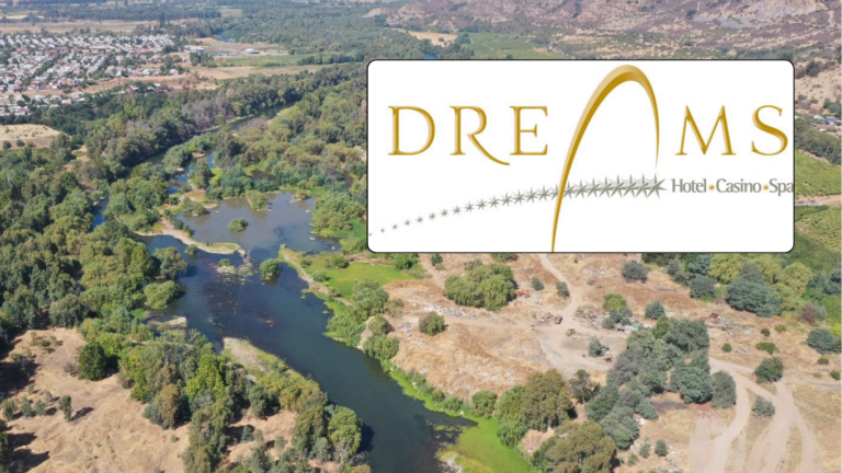 Casino Dreams sigue avanzando pese a retraso judicial por Humedal Urbano de Talca