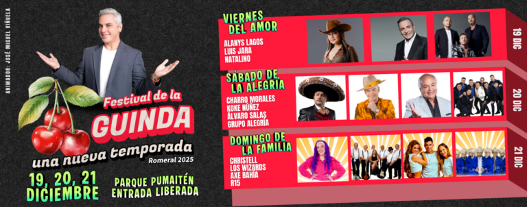 Festival de la Guinda 2025: Romeral abre la temporada festivalera del Maule con música, humor y tradición
