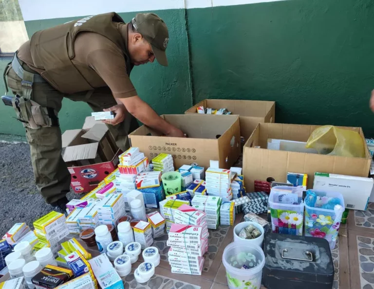Cuatro detenidos y cinco vehículos fueron retirados en operativo contra comercio ilegal en Curicó