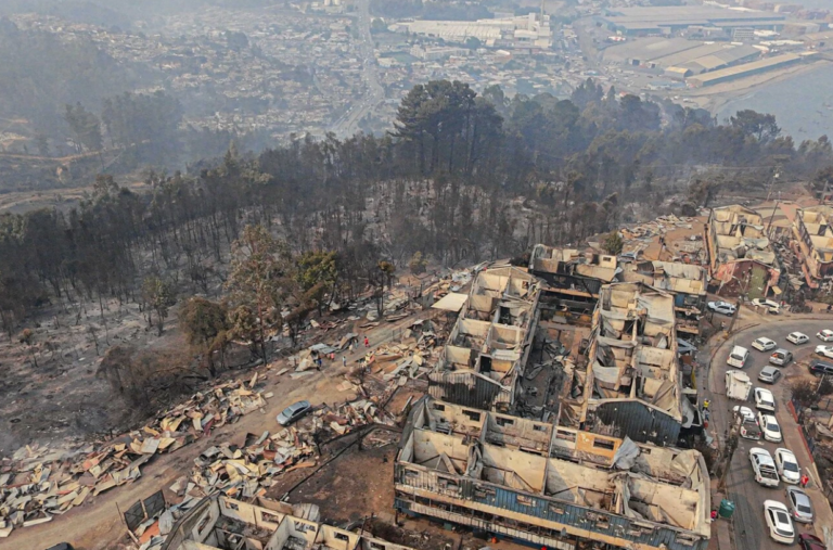 Último balance: incendios forestales en Biobío y Ñuble dejan 21 fallecidos y 817 casas destruidas