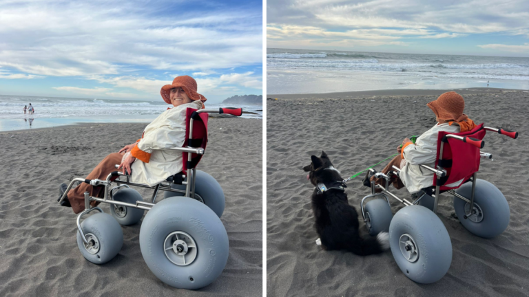 El mar es para todos: Licantén inaugura en Iloca la primera playa inclusiva del Maule