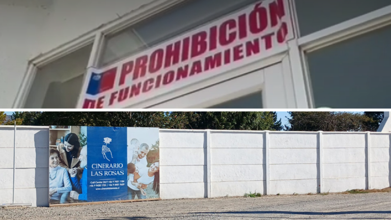 Clausuran por tercera vez crematorio de Parque Las Rosas en Talca