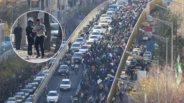 Protestas en Irán dejan 35 muertos y más de 1.200 detenidos en diez días