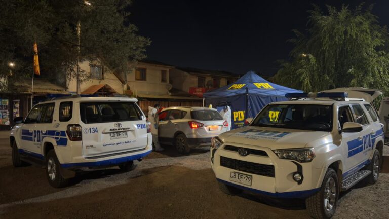 Ataque armado en Talca deja dos jóvenes muertos en el sector norte