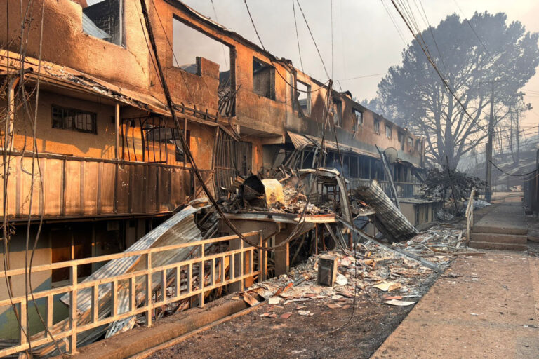 Emergencia por incendios en Penco cobra la vida de al menos 14 personas