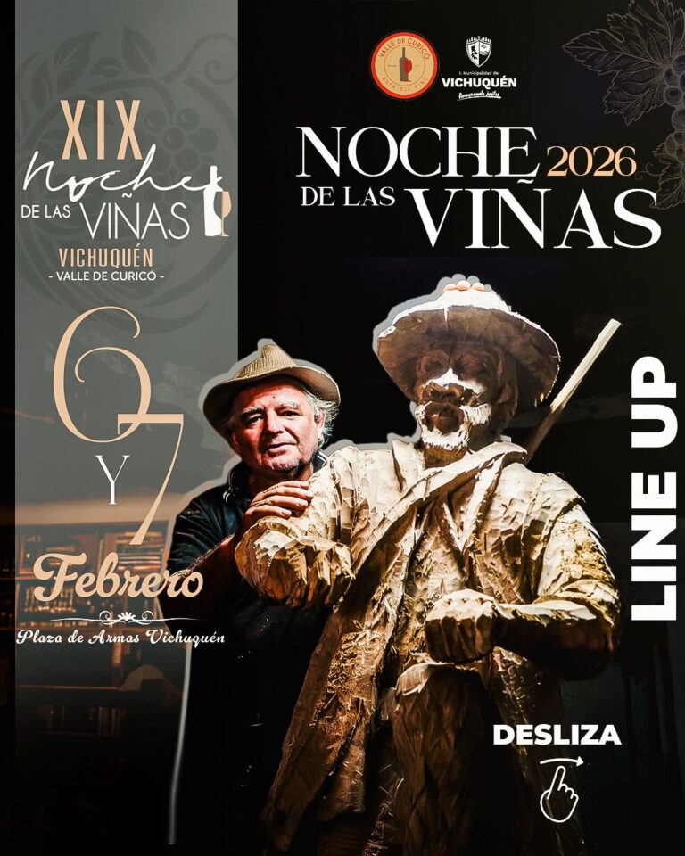 Hoy comienza la XIX Noche de las Viñas en Vichuquén