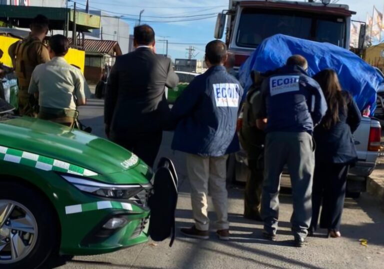 Hombre muere tras violento ataque a balazos en sector Parque Industrial de Talca