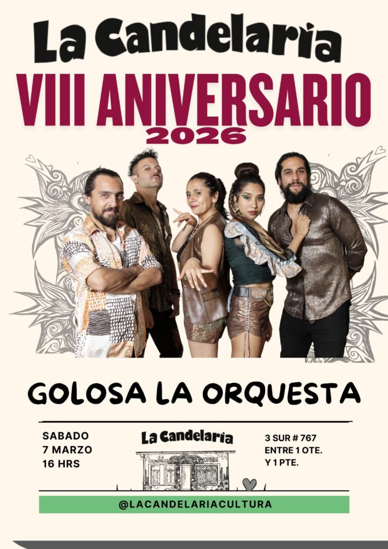 Centro Cultural La Candelaria celebra ocho años con arte, música y circo en Talca
