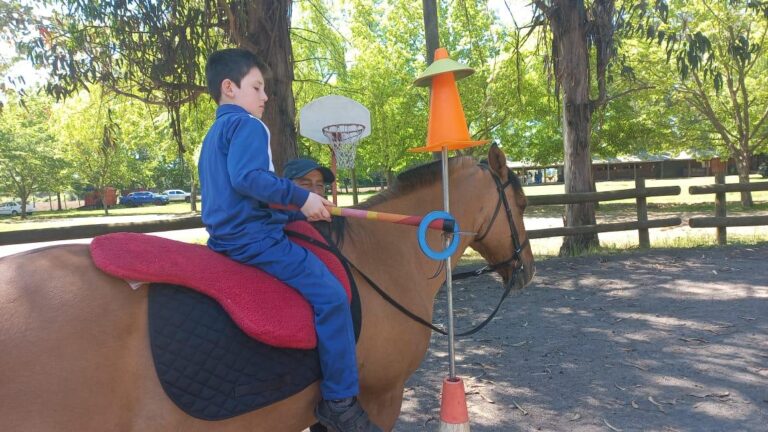 San Clemente fortalece inclusión con ambicioso plan de equinoterapia para niños con TEA