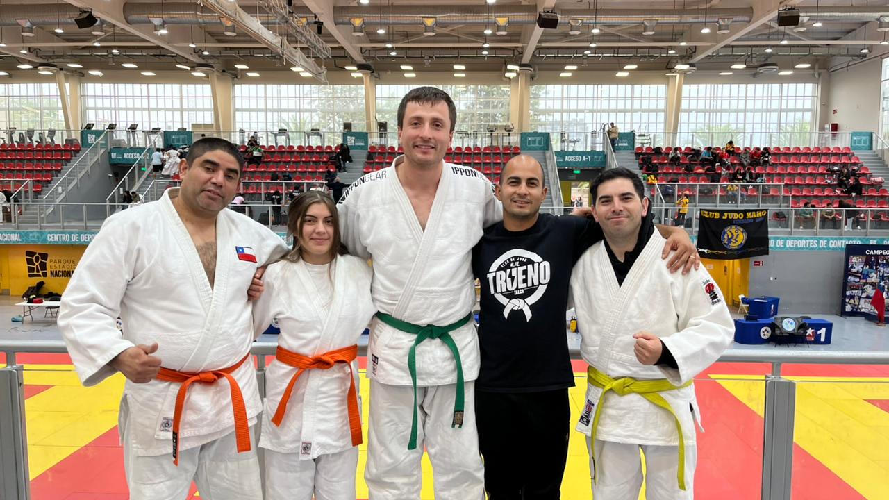 Club Trueno de Talca destaca con podios en Nacional de Judo 2026