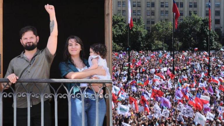 Gabriel Boric se despide ante miles: “Me voy con las manos limpias.”