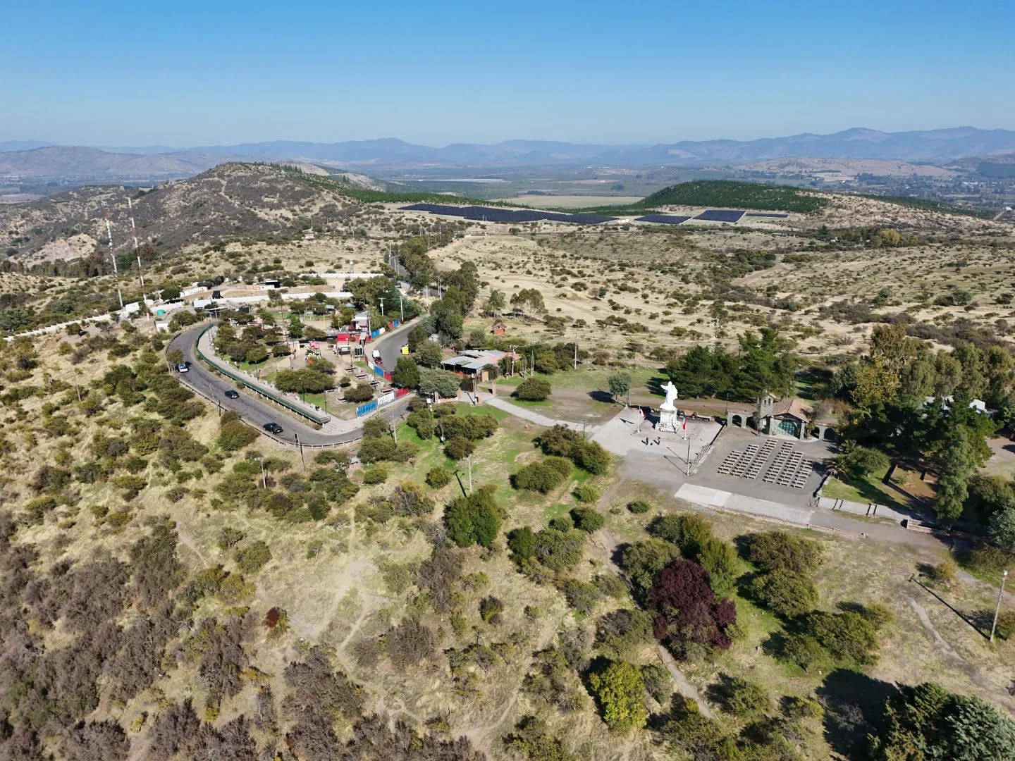 Talca decreta cierre nocturno del Cerro La Virgen ante hechos delictuales: refuerzan patrullajes y vigilancia permanente