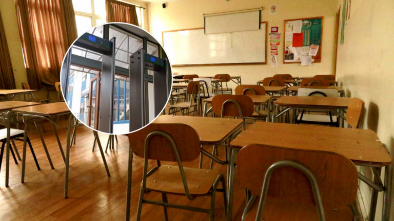 Ley de Convivencia Escolar es publicada en el Diario Oficial: colegios podrán instalar detectores de metales