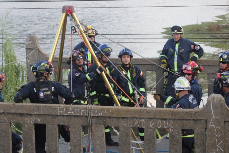 Equipos USAR ponen a prueba respuesta ante emergencias en Talca