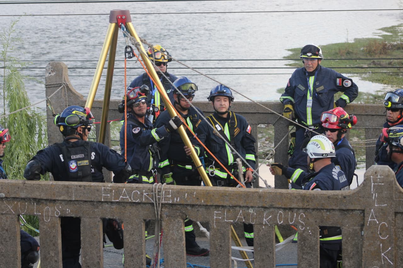 Equipos USAR ponen a prueba respuesta ante emergencias en Talca