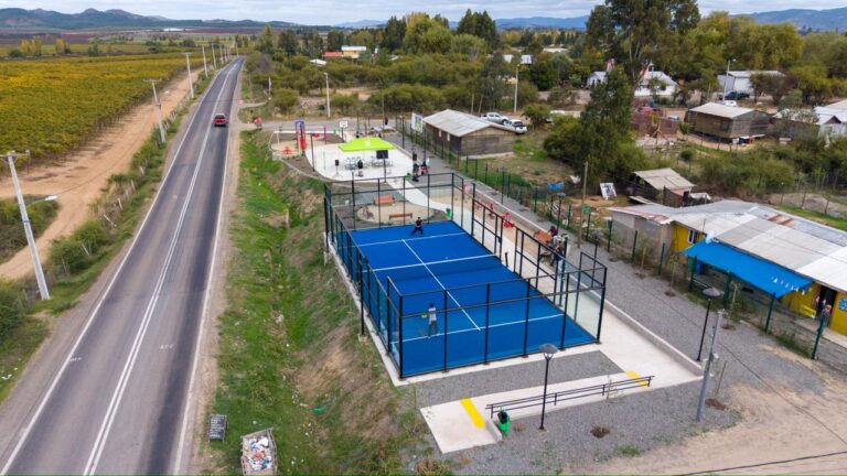“Esto es calidad de vida”: Pencahue inaugura áreas verdes y moderno espacio deportivo