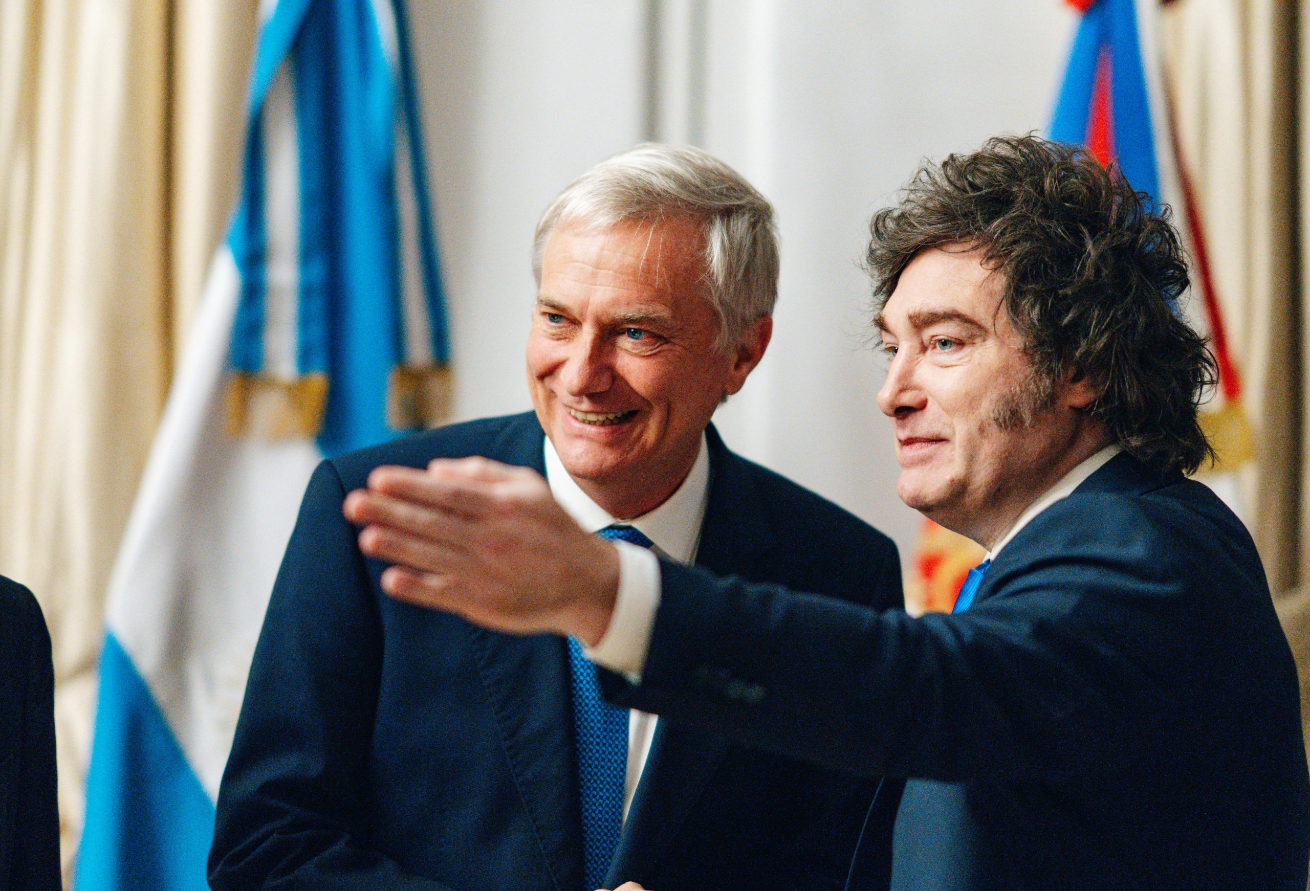 Presidente Kast y Milei acuerdan reforzar inversión y seguridad entre Chile y Argentina