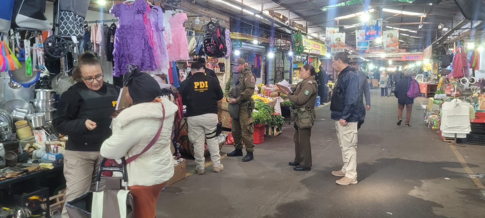 Operativo policial en Curicó deja 70 detenidos y decomiso de armas y drogas