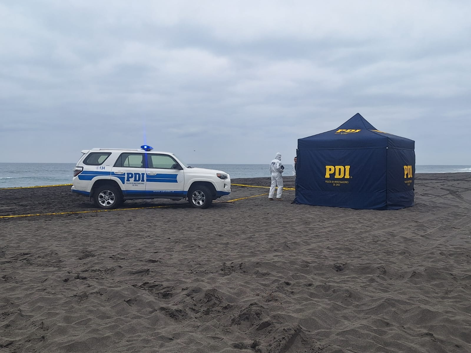 Hallan cuerpo de pescador desaparecido tras naufragio en Curicó